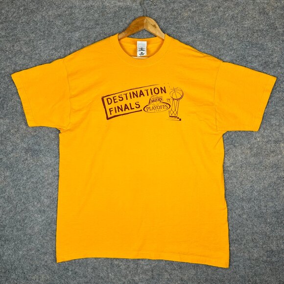 Vintage Los Angeles‎ Lakers Shirt Mens XL Destination Finals Playoffs 2004 Tee - Picture 1 of 14